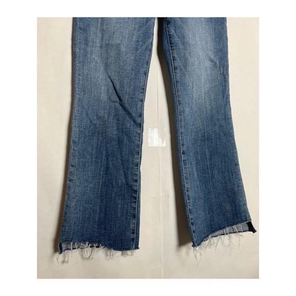 Pistola Lennon Jean Sunny Wash High Rise Raw Hem Denim Originally $158 Size 27 - Picture 3 of 8